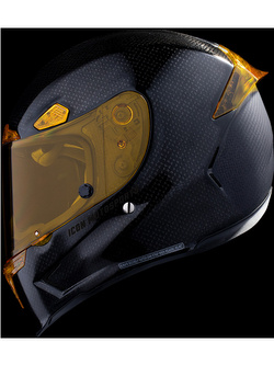 Kask integralny Icon Airframe Pro Carbon żółty