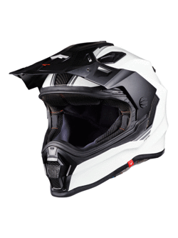 Kask integralny Nexx X.WRL Full White biały