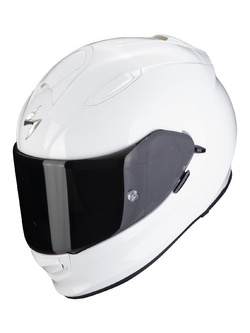 Kask integralny Scorpion Exo-491 Solid biały połysk