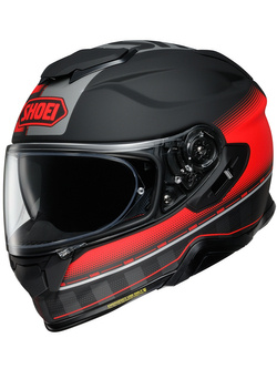 Kask integralny Shoei GT-Air II Tesseract TC-1 czarno-szaro-czerwony mat