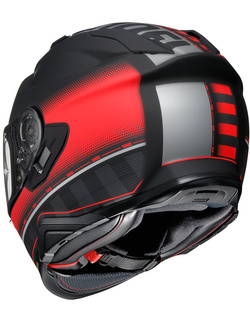 Kask integralny Shoei GT-Air II Tesseract TC-1 czarno-szaro-czerwony mat