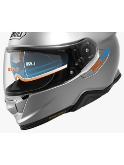 Kask integralny Shoei GT-Air II Tesseract TC-1 czarno-szaro-czerwony mat