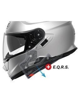 Kask integralny Shoei GT-Air II Tesseract TC-1 czarno-szaro-czerwony mat