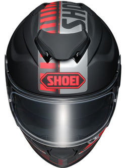 Kask integralny Shoei GT-Air II Tesseract TC-1 czarno-szaro-czerwony mat