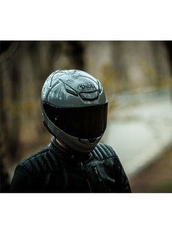 Kask integralny Shoei NXR2 szary połysk