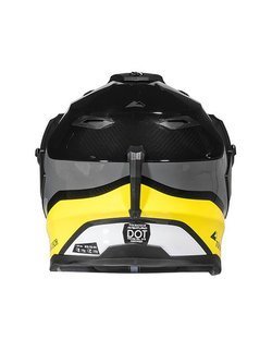 Kask integralny Touratech Aventuro Carbon 2 czarno-szaro-żółty