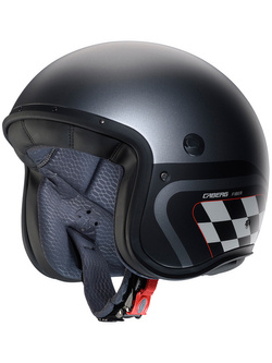 Kask otwarty Caberg Freeride X Daytona czarno-szary matowy