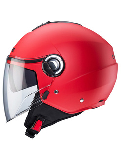 Kask otwarty Caberg Riviera V4 X czerwony matowy