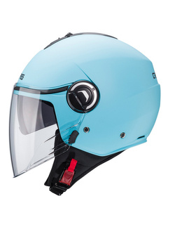 Kask otwarty Caberg Riviera V4 X jasnoniebieski matowy