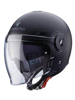 Kask otwarty Caberg Uptown czarny matowy