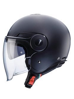 Kask otwarty Caberg Uptown czarny matowy