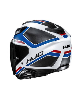 Kask otwarty HJC F31 Ceron czarno-biały