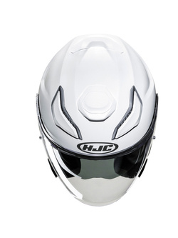 Kask otwarty HJC F31 Solid biały