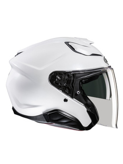 Kask otwarty HJC F31 Solid biały