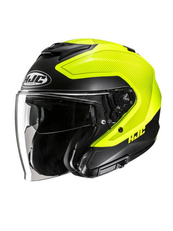 Kask otwarty HJC i31 Tevis czarno-żółty