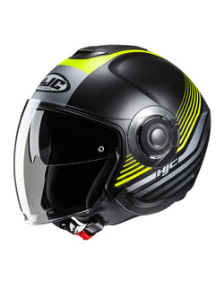 Kask otwarty HJC i40N Dova czarno-żółto-szary