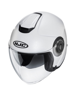 Kask otwarty HJC i40N Solid biały połysk