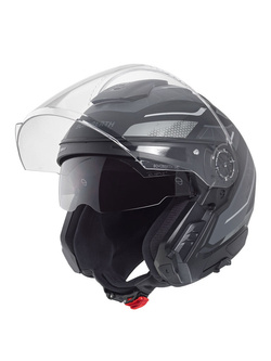 Kask otwarty Schuberth J2 Sigma czarno-szary