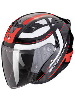 Kask otwarty Scorpion Exo-230 Pul czarno-czerwony