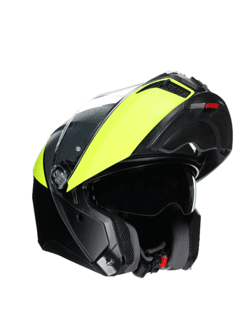 Kask szczękowy AGV Tourmodular Balance szaro-żółto-czarny matowy