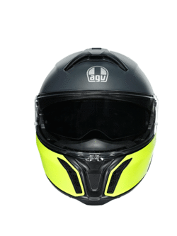 Kask szczękowy AGV Tourmodular Balance szaro-żółto-czarny matowy