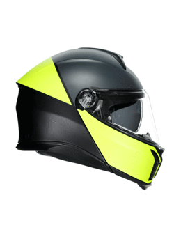 Kask szczękowy AGV Tourmodular Balance szaro-żółto-czarny matowy