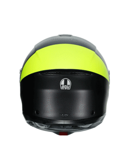 Kask szczękowy AGV Tourmodular Balance szaro-żółto-czarny matowy