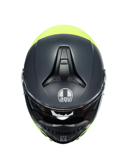 Kask szczękowy AGV Tourmodular Balance szaro-żółto-czarny matowy