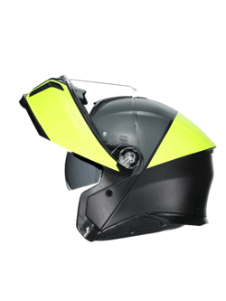 Kask szczękowy AGV Tourmodular Balance szaro-żółto-czarny matowy