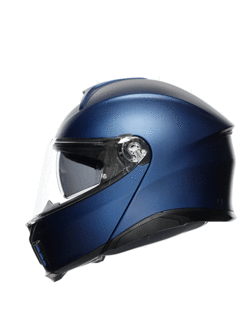 Kask szczękowy AGV Tourmodular Galassia niebieski matowy