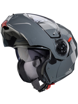 Kask szczękowy Caberg Duke Evo Solid szary połysk