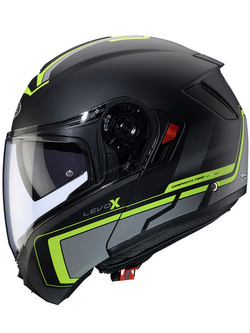 Kask szczękowy Caberg Levo X Elite czarno-szary-fluo