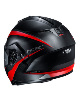 Kask szczękowy HJC C91 Taly czarno-czerwony