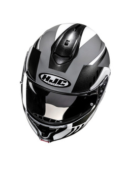 Kask szczękowy HJC C91N Kaon czarno-biały