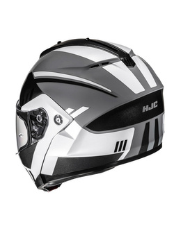 Kask szczękowy HJC C91N Kaon czarno-biały