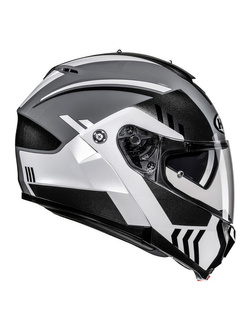 Kask szczękowy HJC C91N Kaon czarno-biały