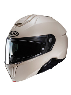 Kask szczękowy HJC i91 Solid Semi Flat brązowy