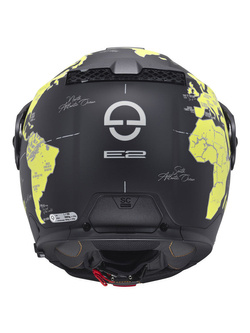 Kask szczękowy Schuberth E2 Atlas czarno-zółty