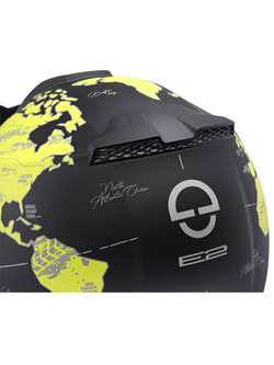 Kask szczękowy Schuberth E2 Atlas czarno-zółty