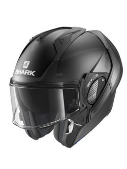 Kask szczękowy Shark EVO-GT Encke czarno szary matowy