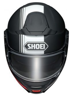 Kask szczękowy Shoei Neotec II Separator TC-5 czarno-biało-czerwony