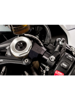 Kierownica clip-on GILLES GPL2-550-STREET BMW M 1000 RR (21-22)/ S 1000 RR (19-) czarna [średnica: 55mm]