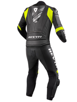 Kombinezon motocyklowy dwuczęściowy REV’IT! Apex czarno-fluo żółty