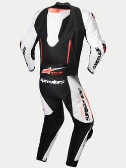 Kombinezon motocyklowy jednoczęściowy skórzany Alpinestars GP-R7 1PC czarno-biały