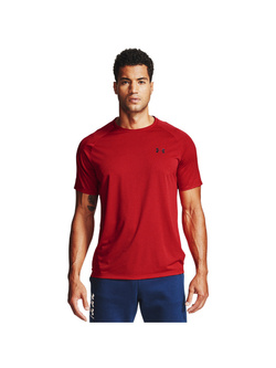 Koszulka męska UNDER ARMOUR Tech 2.0 SS Tee Novelty czerwona