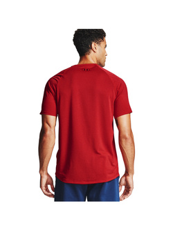 Koszulka męska UNDER ARMOUR Tech 2.0 SS Tee Novelty czerwona