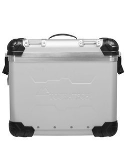 Kufer boczny z anodowanego aluminium srebrny Touratech ZEGA Evo "And-S" (31L) lewy