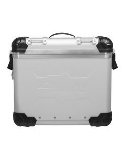 Kufer boczny z anodowanego aluminium srebrny Touratech ZEGA Evo "And-S" (38L) prawy