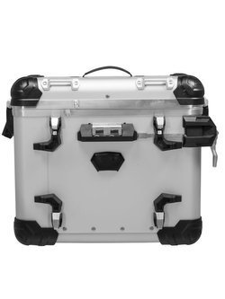 Kufer boczny z anodowanego aluminium srebrny Touratech ZEGA Evo "And-S" (38L) prawy