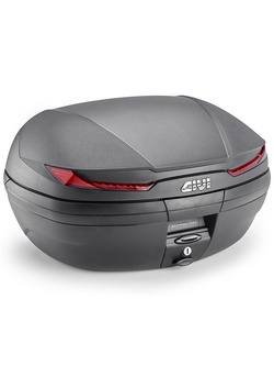 Kufer centralny GIVI Monokey V45 Arena czarny z czerwonymi odblaskami [pojemność: 45 l]